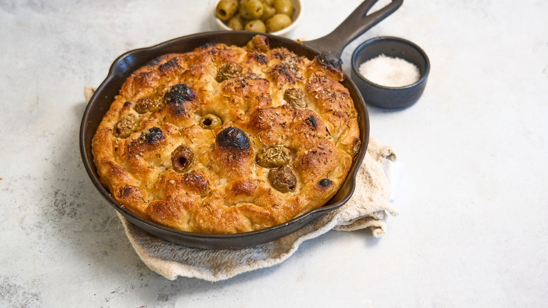 Focaccia in a Pizza Oven