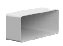 Witt IT208 Platte kanaal L.120mm - 220x90mm Wit