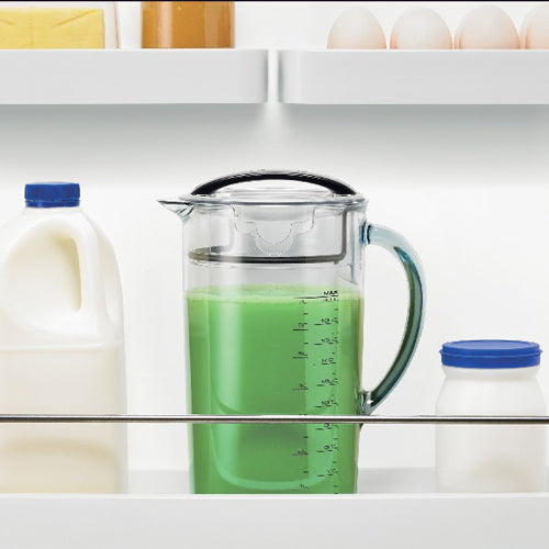 Seal and store juice jug