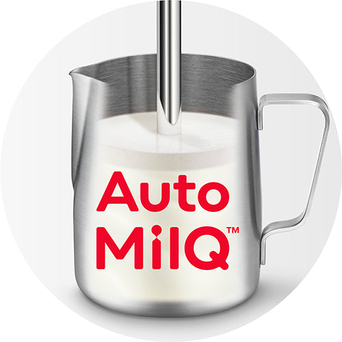 Auto MilQ hands-free milk texturing