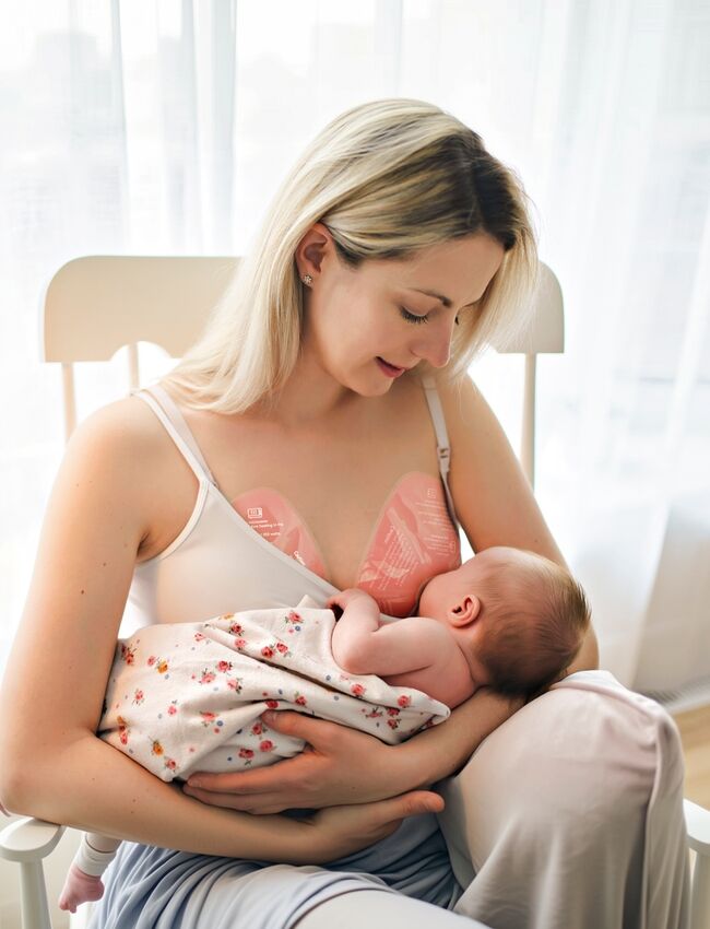 Momcozy isot uudelleenkäytettävät rintaterapiapakkaukset