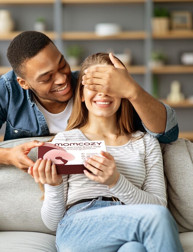 Momcozy isot uudelleenkäytettävät rintaterapiapakkaukset