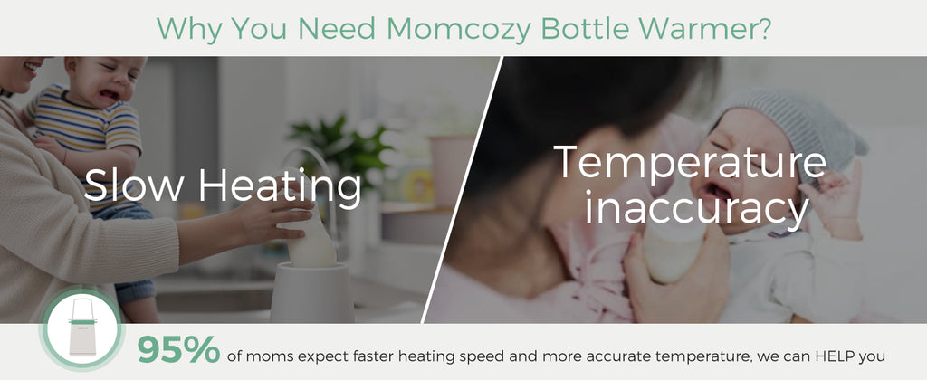 Momcozy MW01 6-i-1 Snabb Flaskvärmare för Barn