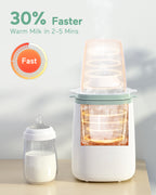 Momcozy MW01 6-i-1 Snabb Flaskvärmare för Barn