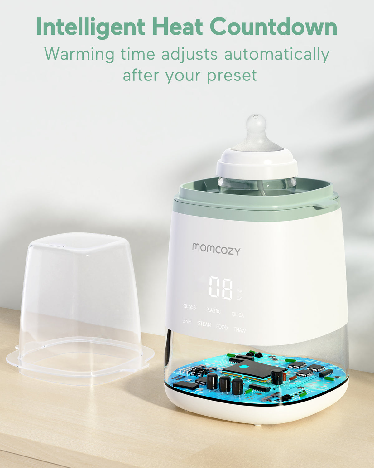 Momcozy MW01 6-in-1 Fast Baby Bottle Warmer