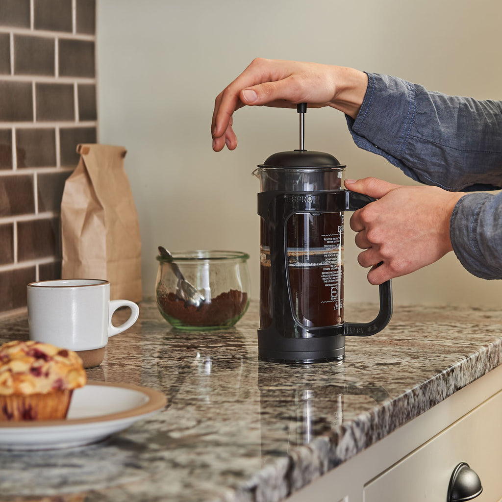 Espro P3 1418C-BK presskanne i glass