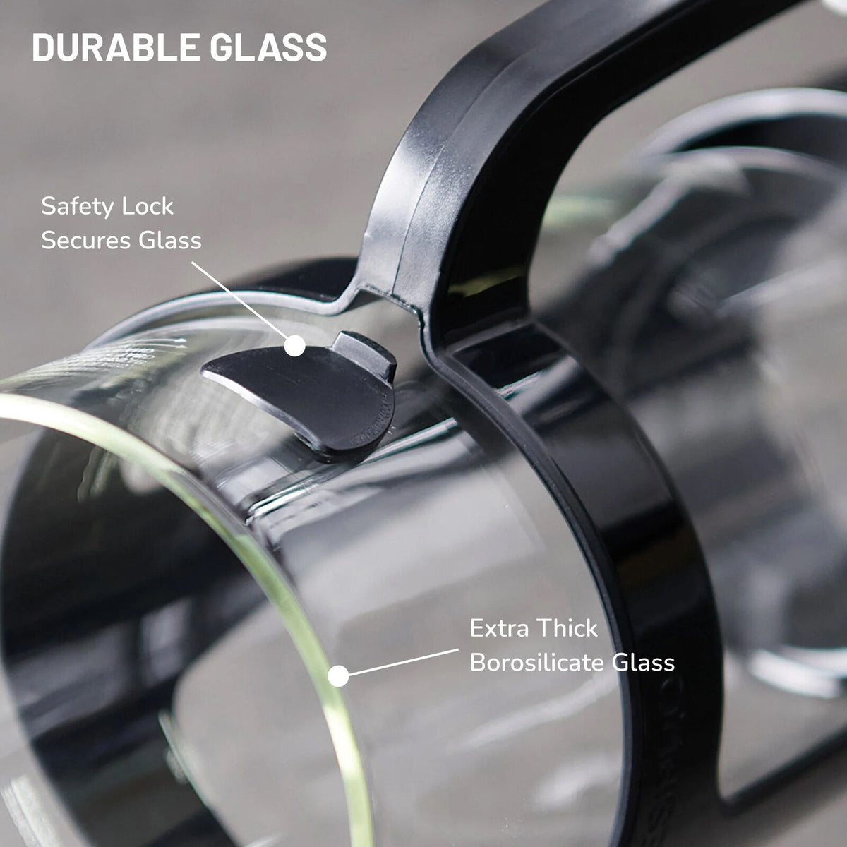 Espro P3 1432C-BK Stempelkande Glas