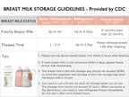 Momcozy 50pcs Disposable Breastmilk Bag