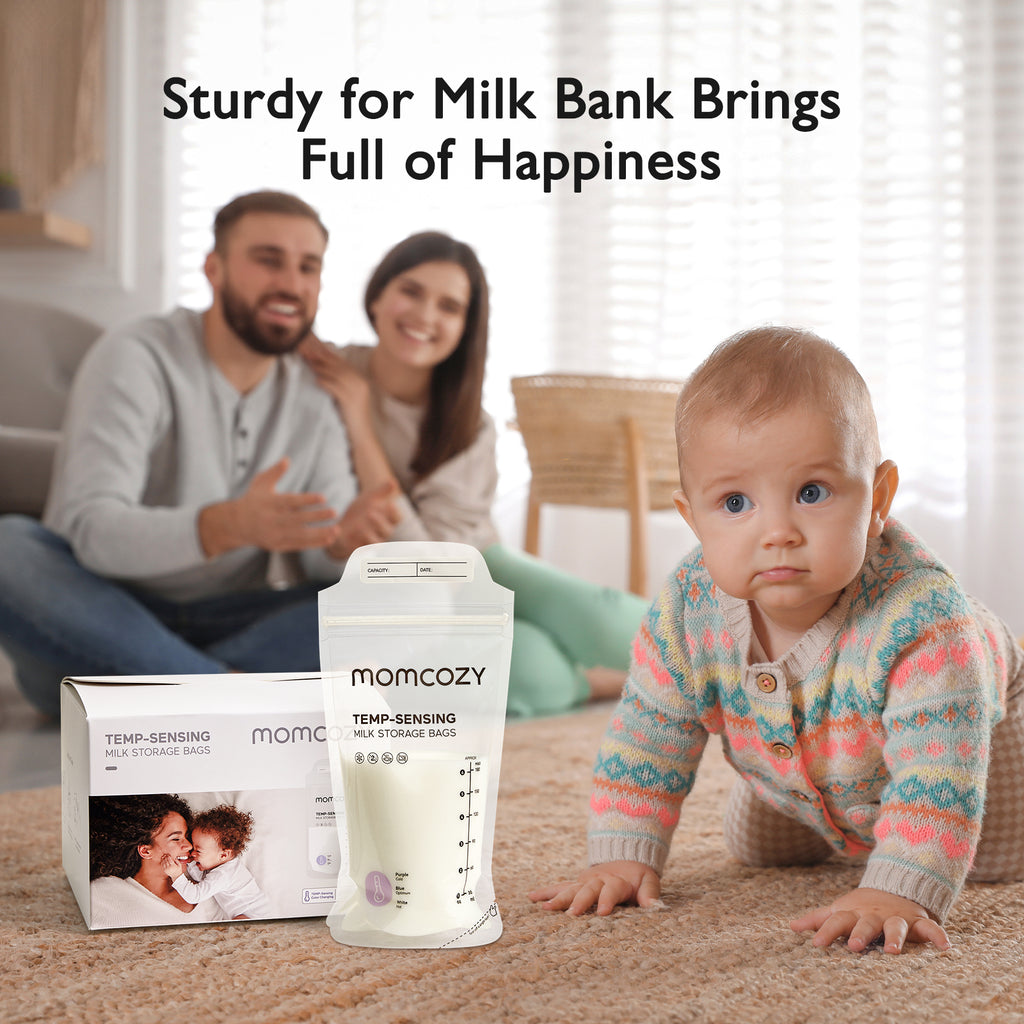 Momcozy 50pcs Disposable Breastmilk Bag