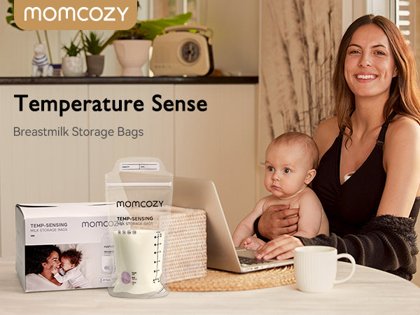 Momcozy 120 stk engangsposer for morsmelk