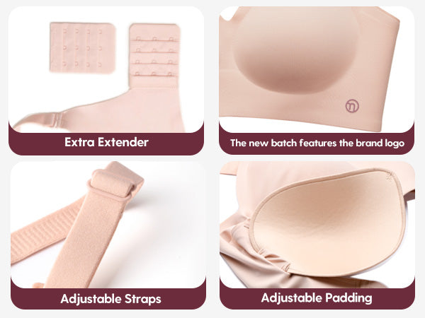 Momcozy YN21 M Hands-Free Pumping Bra Natural