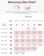 Momcozy YN21 L Hands-Free Pumping Bra Natural