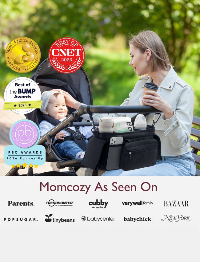 Momcozy Mugghållare Barnvagnsorganisator