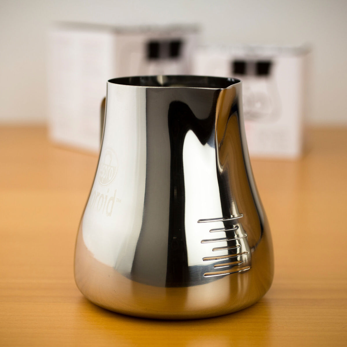 Espro Toroid Milk Jug 2020 French press coffee maker Brushed Steel