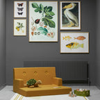 By KlipKlap KK Kids Sofa Mustard w. Mustard