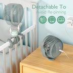 Momcozy Portable Fan Green