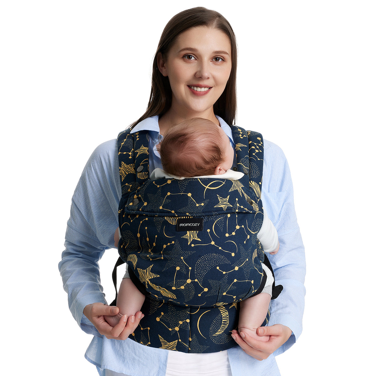 Momcozy PureHug Cotton Mjuk Strukturerad Bärsele Starry Night