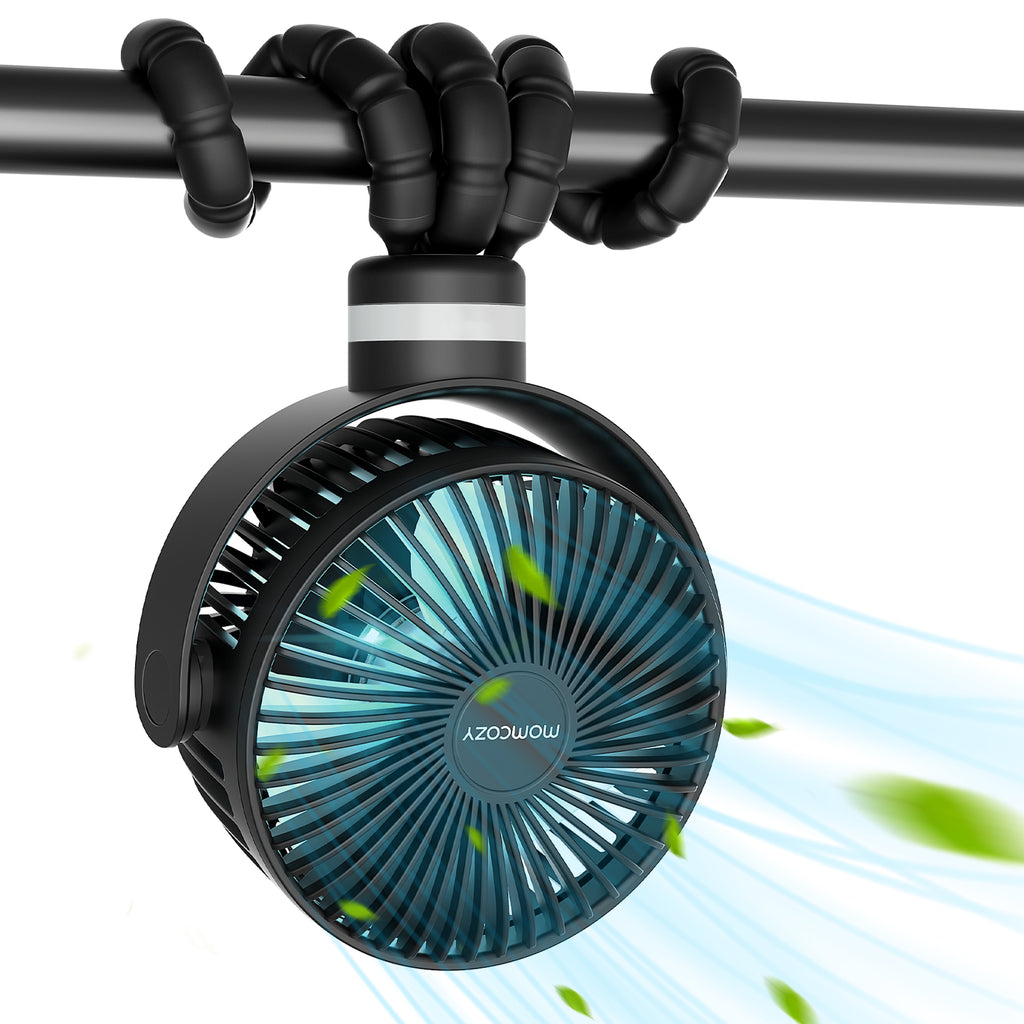 Momcozy Bærbar Ventilator Sort
