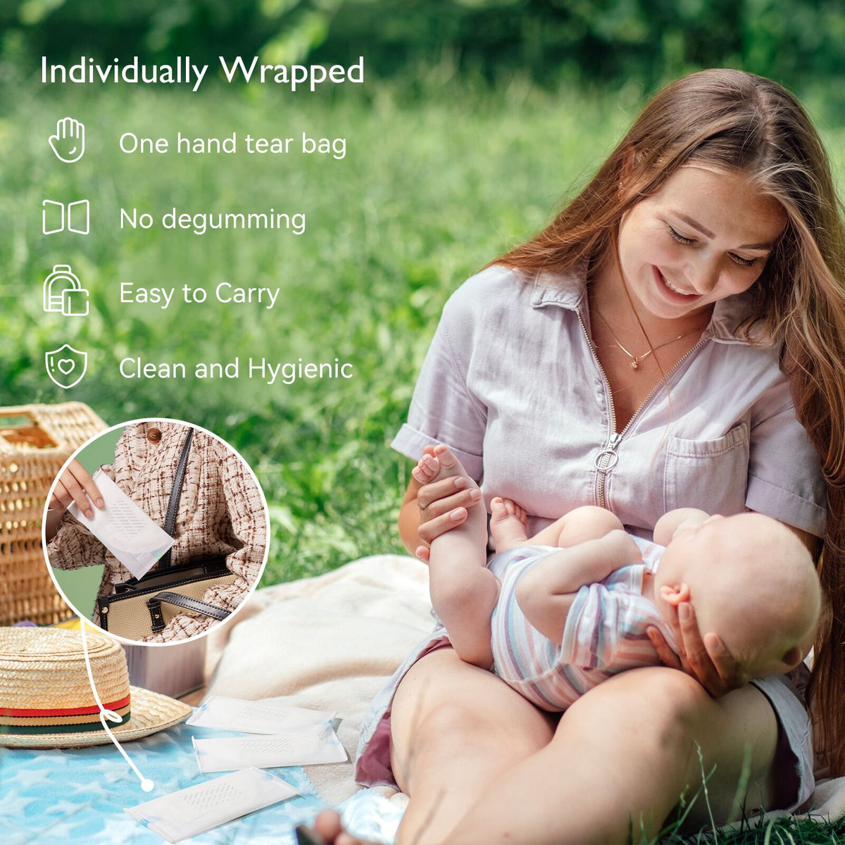 Momcozy erittäin ohuet kertakäyttöiset liivinsuojat 120 kpl. Liivinsuojat