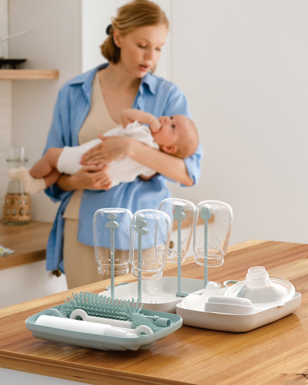 Momcozy 7-in-1 Vauvasetti Vihreä