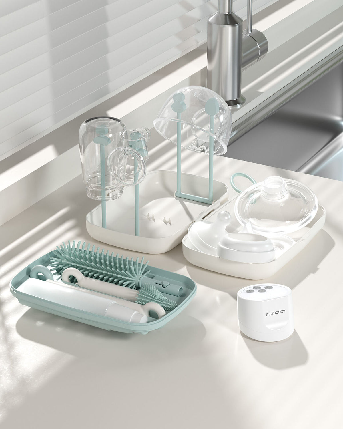 Momcozy 7-in-1 Vauvasetti Vihreä