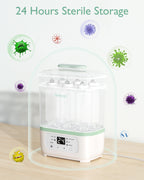 Momcozy 8-i-1 Elektrisk Damp Babyflaske Vasker