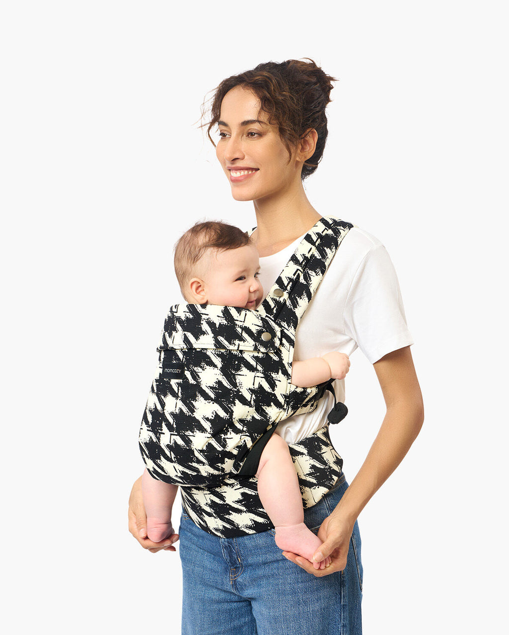 Momcozy PureHug Puuvilla Pehmeä Rakenteinen Kantoreppu Houndstooth