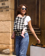 Momcozy PureHug Puuvilla Pehmeä Rakenteinen Kantoreppu Houndstooth