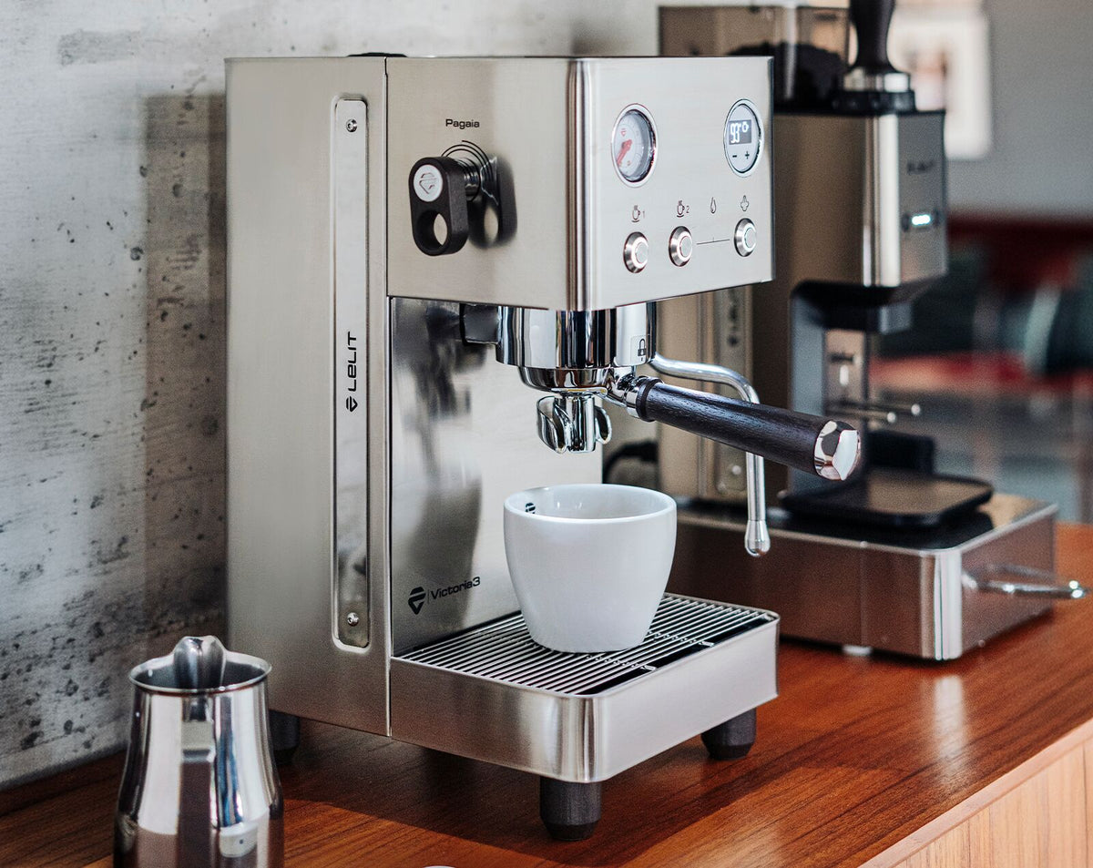 Lelit Victoria3 PL91T3-2Q82 Espresso machine Brushed steel