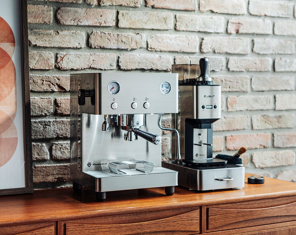 Lelit Elizabeth3 PL92T3-2Q82 Espresso maskinen Brushed steel