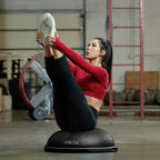 BOSU PRO NEXGEN SORT PÅ SORT 65 cm Balance træner Sort