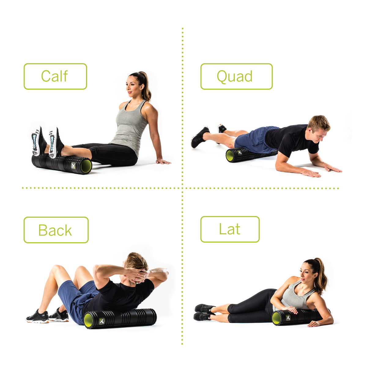 Trigger Point Therapy GRID 2.0 Foamroller Black