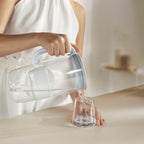 Brita Glass Jug Light blue