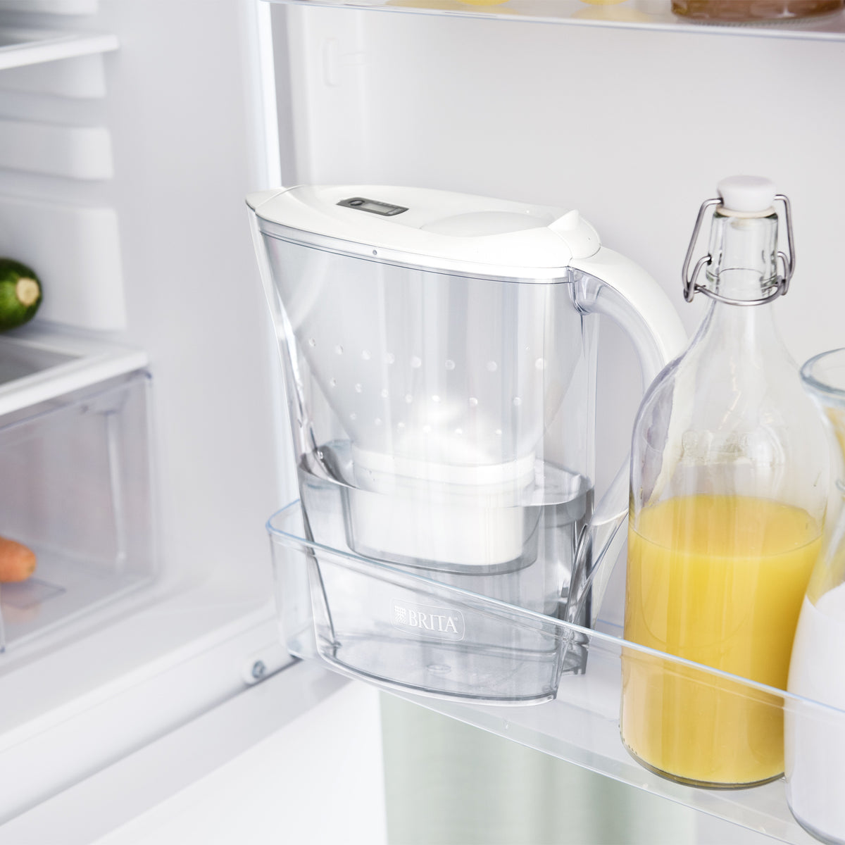 Brita Marella ME4W inkl. 6 MXPro Kande Vandfilter Hvid