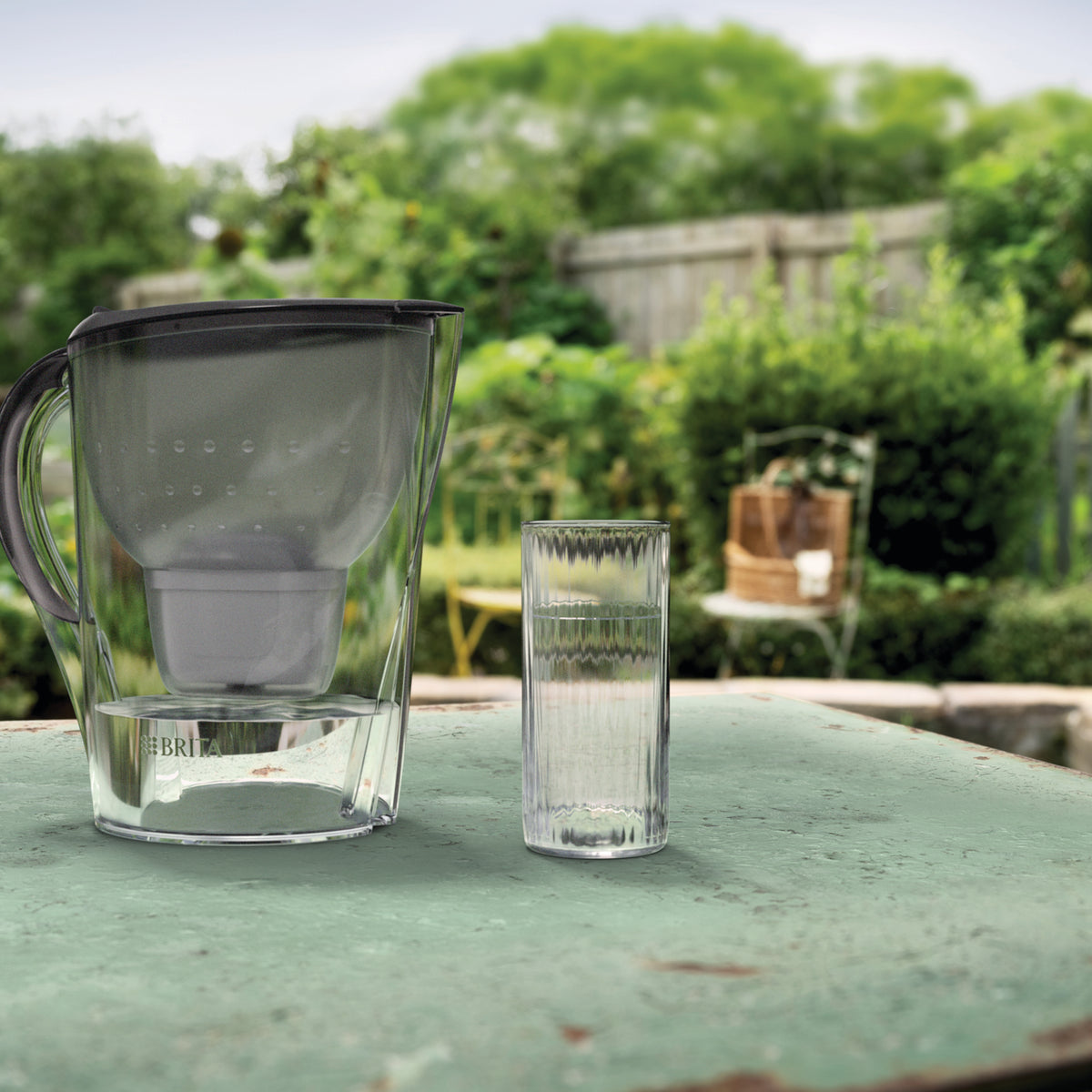 Brita Marella ME4W inkl. 3 MXPro Kande Vandfilter Grafit