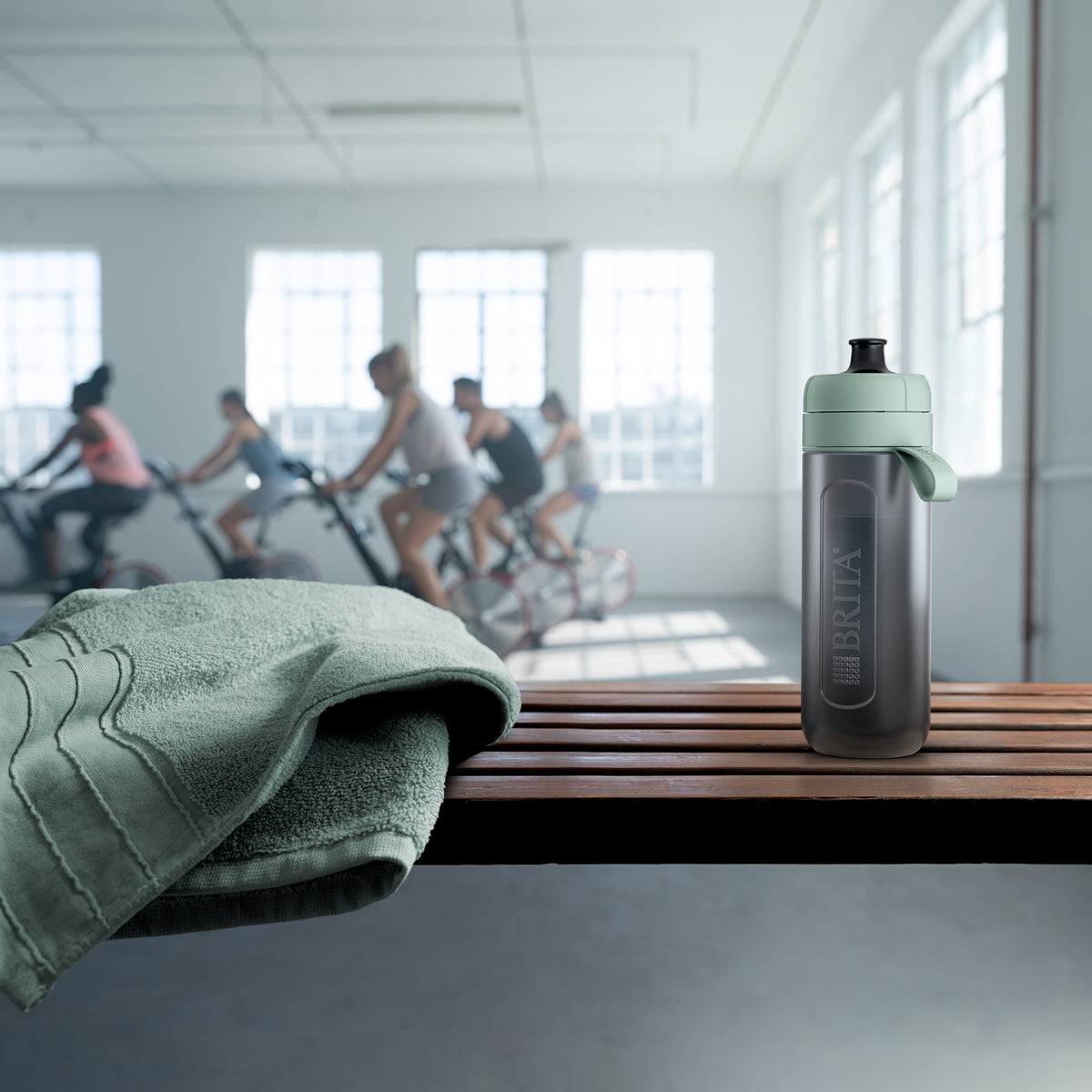 Brita Active Vattenflaska Ljusgrön