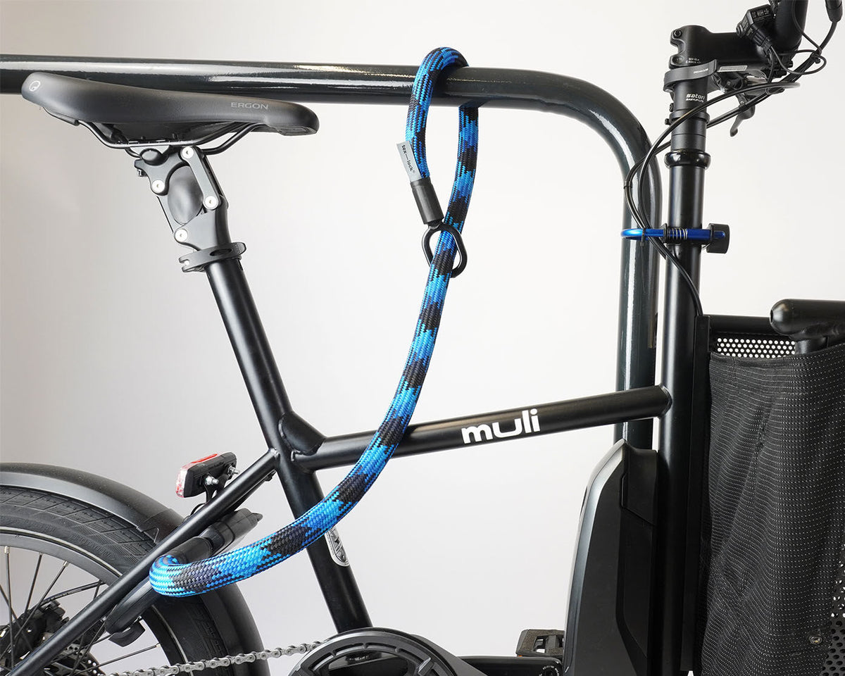 Texlock Mate, koko M (120 cm) Polkupyörän lukko Sininen