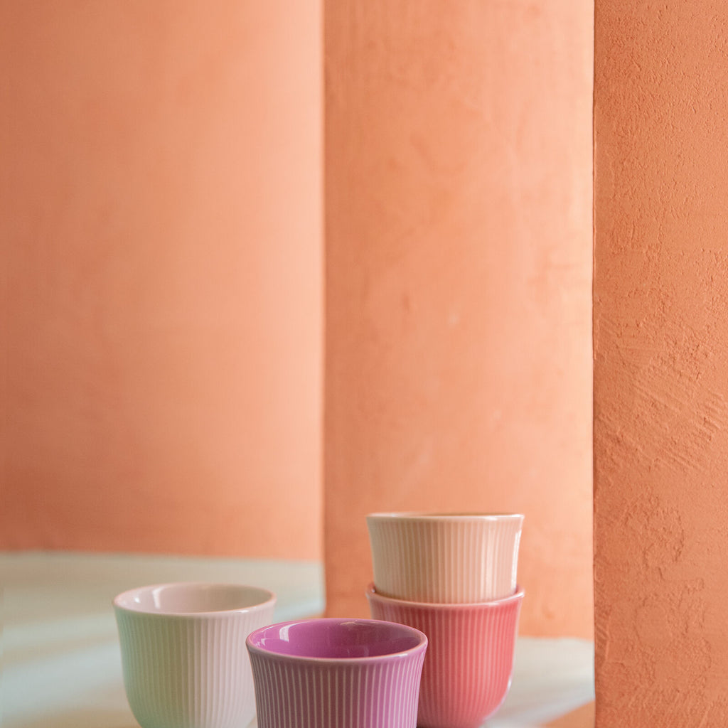 Loveramics 150ml Embossed Cup Purple