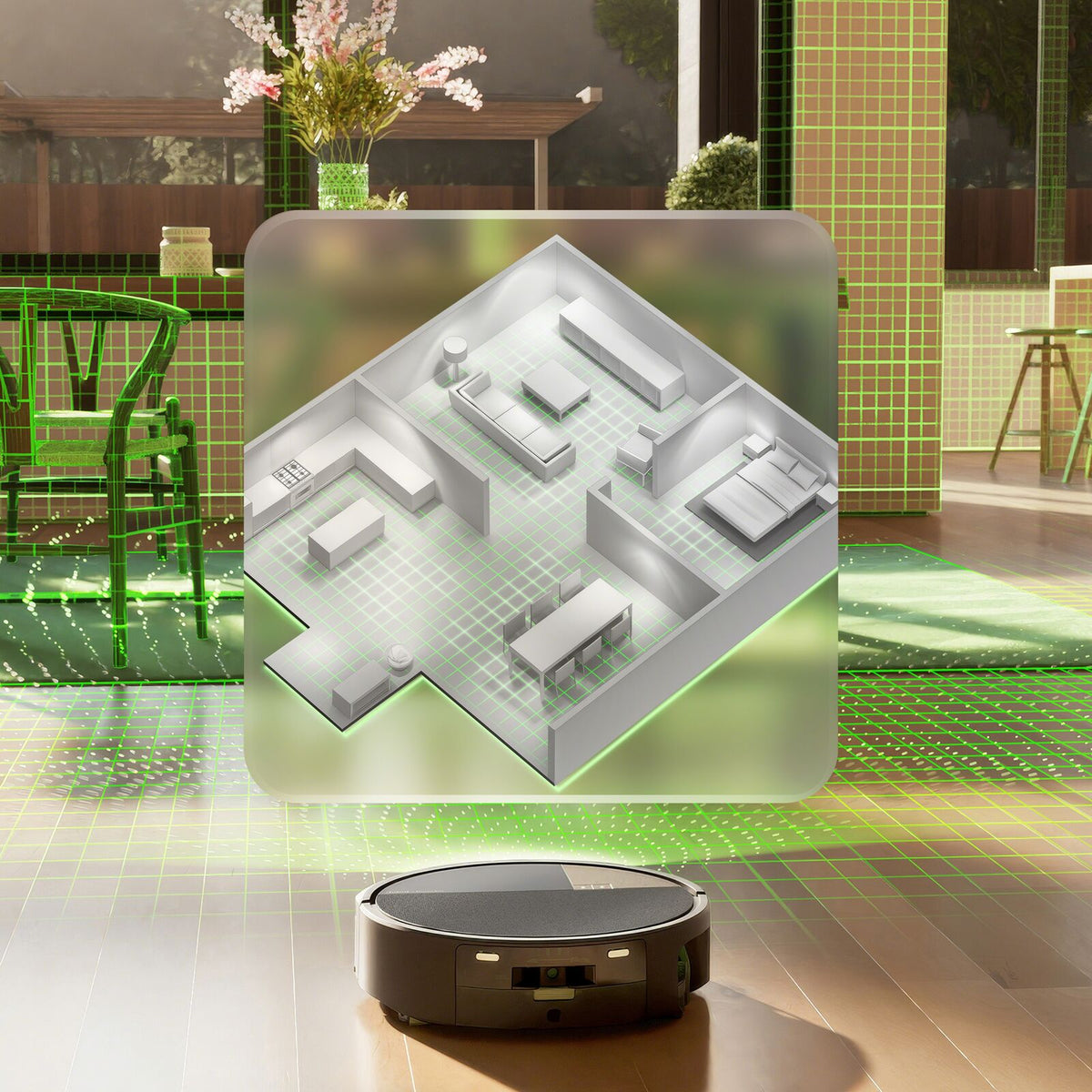 iRobot Roomba Combo Max 775 Robottipölynimuri Musta