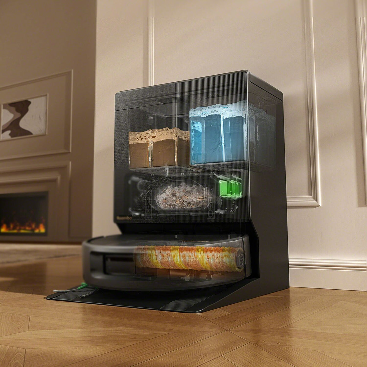 iRobot Roomba Combo Max 675 Robotti-imuri Musta