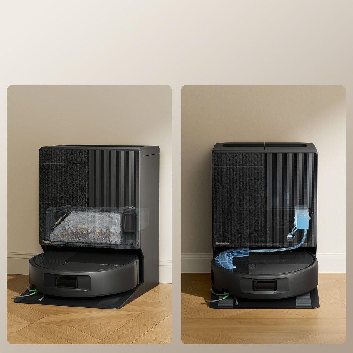 iRobot Roomba Combo Max 675 Robotti-imuri Musta