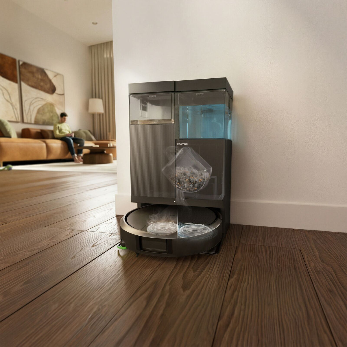 iRobot Roomba Combo Plus 515 Robotti-imuri Musta