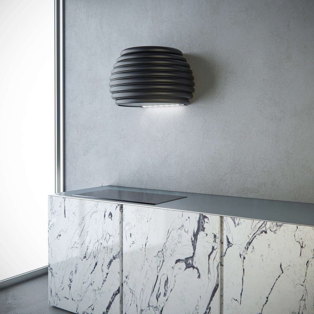 Witt Beehive Wand Matte Sort-2 Wandhaube Matte Sort