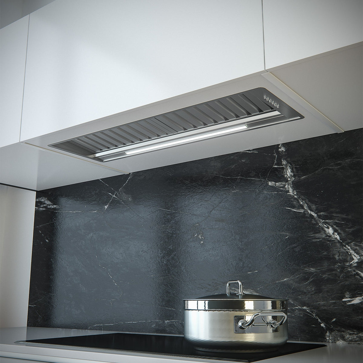 Witt Proud 52-2 Integrert ventilator Rustfritt stål