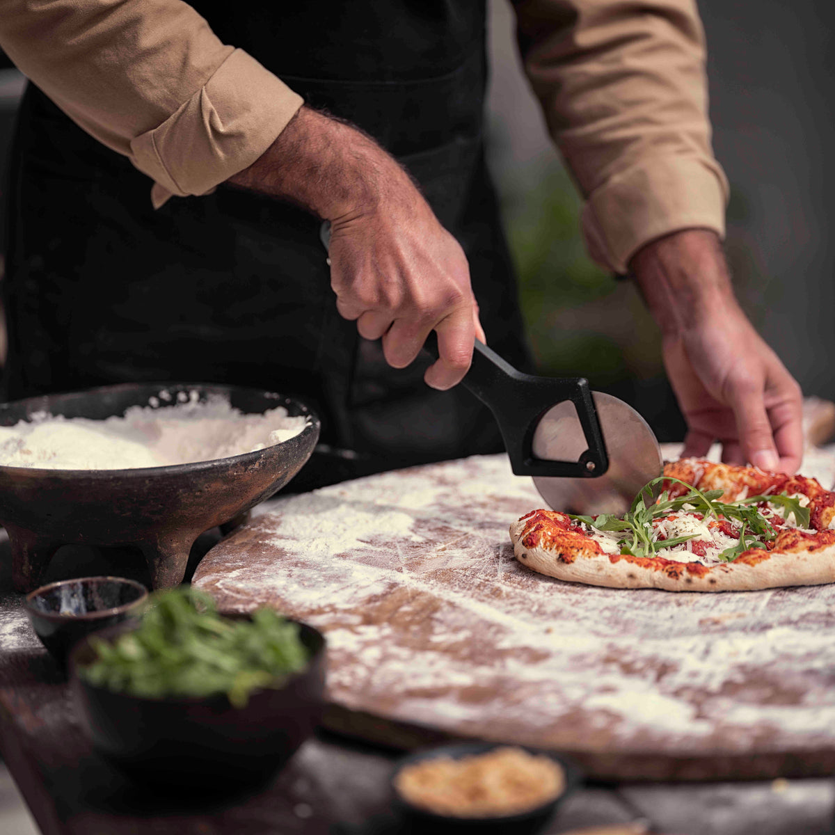 Witt Pizzaleikkuri Pyörä Ruostumaton Teräs