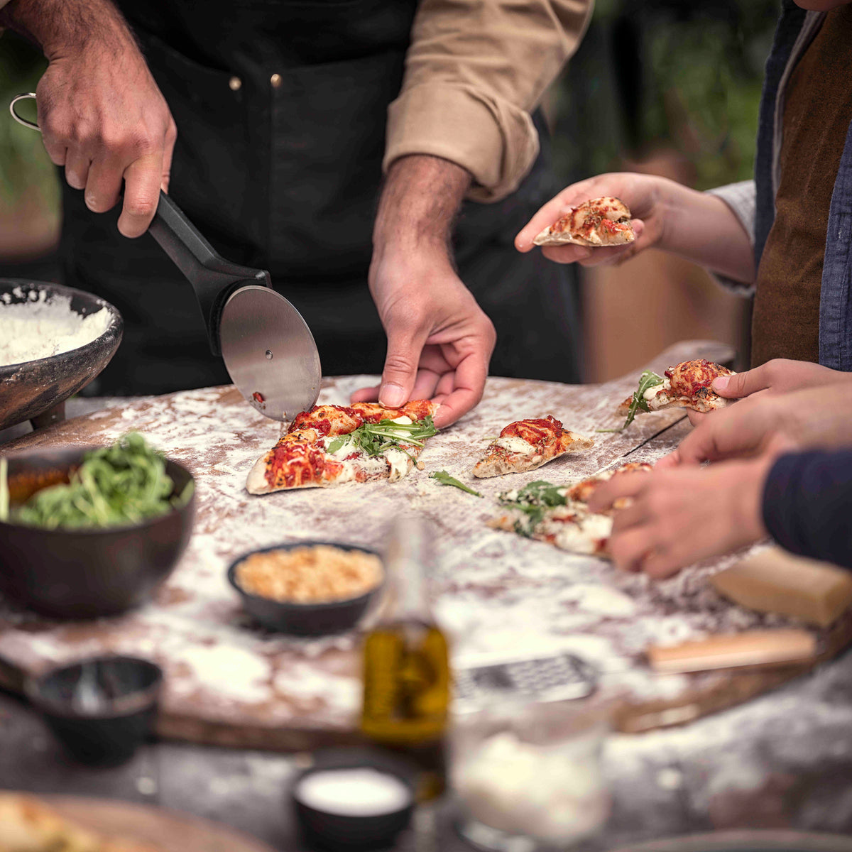 Witt Pizzaleikkuri Pyörä Ruostumaton Teräs