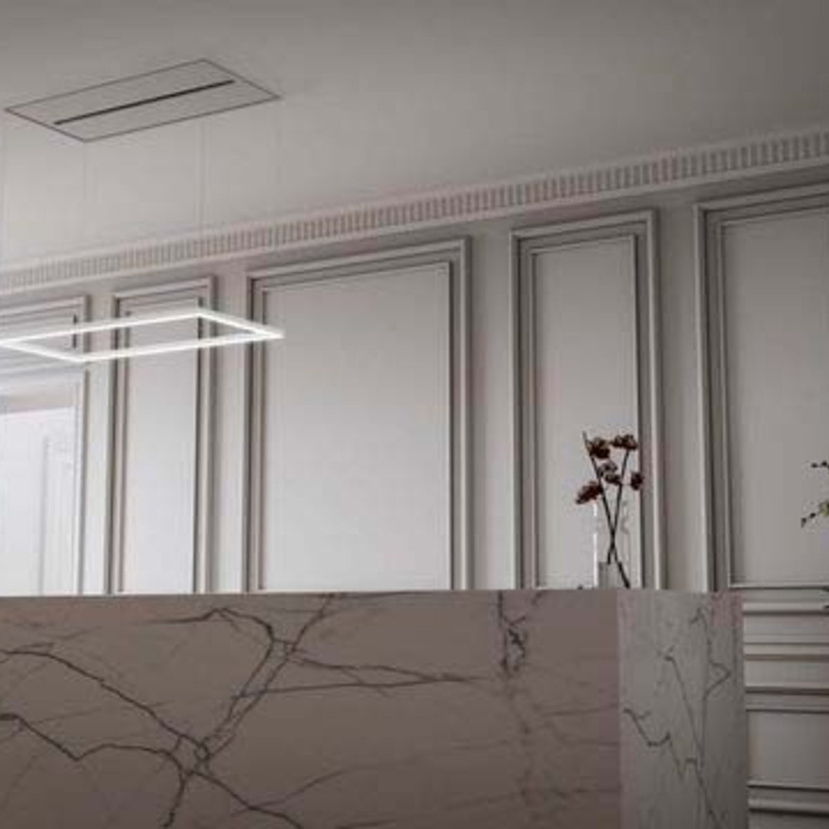 Witt Marble White kattotuuletin valkoinen