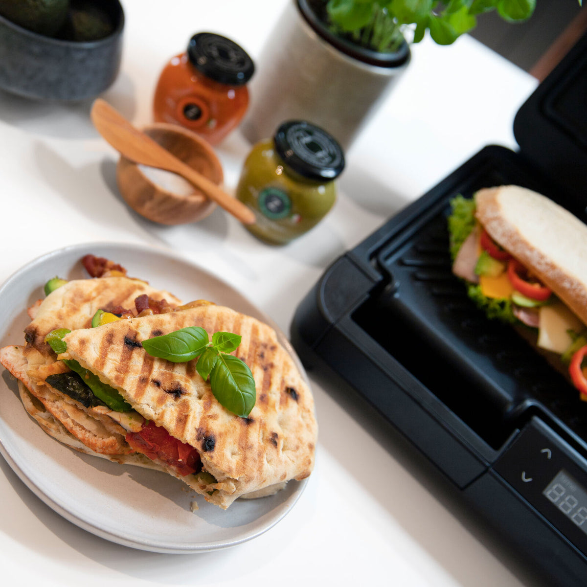 Witt Premium Multigrill Grill- og sandwichmaskin Svart