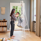 Membantu Premium Organic Baby Hammock Grey