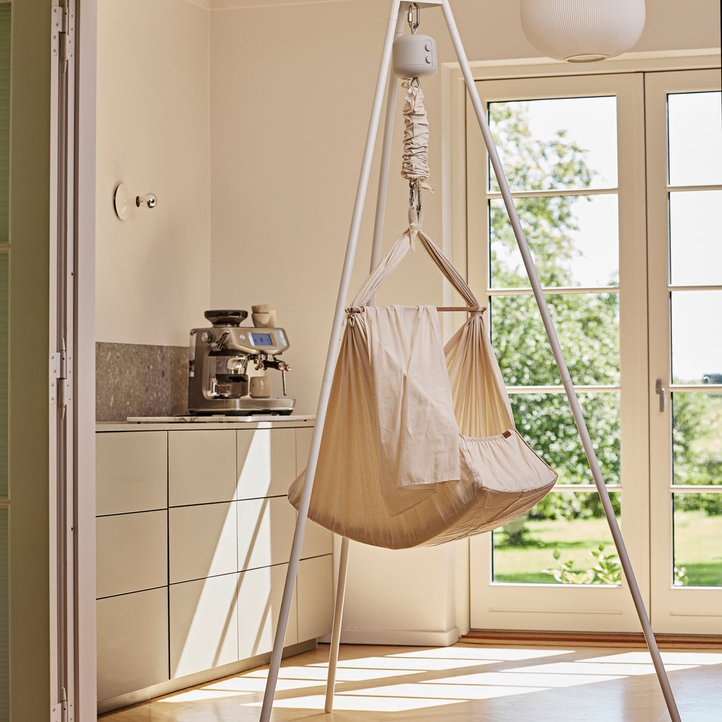 Membantu Premium Organic Baby Hammock Grey